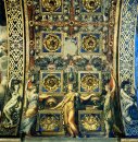 Wise Virgins allegoriche figure e Piante