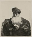 An Old Man With A Beard Fur Cap And A Velvet Cloak 1632