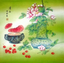 Peinture chinoise - Flowerse