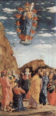 La Ascensión, el panel izquierdo del Altarpiece