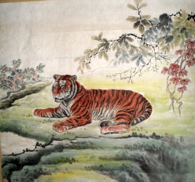 Tiger - Pintura Chinesa