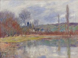 Våren At Vetheuil