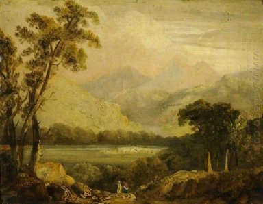 Landscape dengan Sungai sebuah