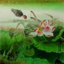 Lotus - Pittura cinese (Semi-manuale)