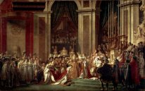A consagração do imperador Napoleon ea coroação da T