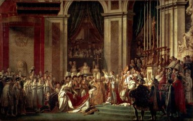 The Consecration Of The Emperor Napoleon And The Coronation Of T