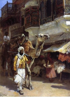 Homem que conduz um camelo