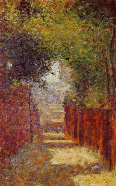 Rue St Vincent Im Frühjahr 1884