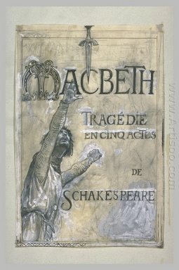 Projekt Titelbild für Macbeth