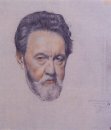 Potret V A Kastalsky 1921
