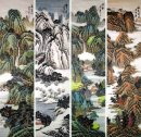 Vier Seizoenen - Chinees schilderij