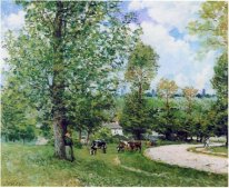 pasto perto de Louveciennes 1875