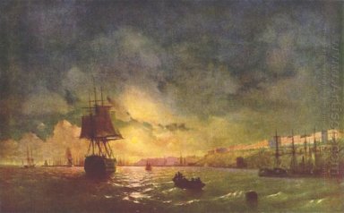 Odessa At Night 1846