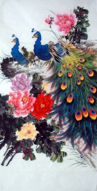 Peacock - Pintura Chinesa