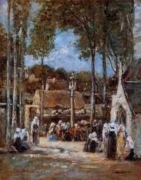 Local Pilgrimmage At Landerneau 1867