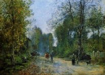 Trouville Le Chemin De La Corderie 1878