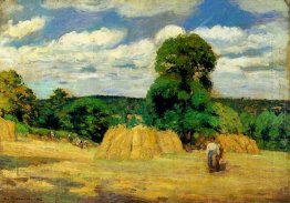 a colheita em Montfoucault 1876