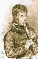 Blind Musician 1809