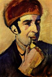 Retrato de Franz Marc