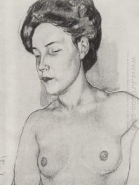 Studie för målning Sleep 1910