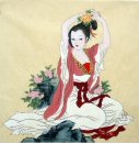 Pintura bonita Lady-chinês
