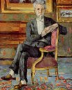 Retrato do vencedor Chocquet Sentado