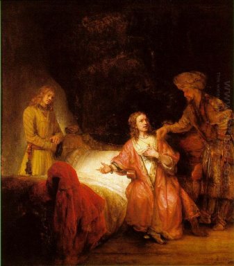 Joseph durch Potiphars Frau S 1655 angeklagt