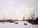 Havre Le Bacia de Eure 1892