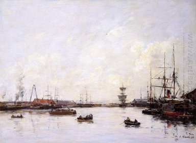 Le Havre Cuenca de Eure 1892