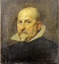 Portrait Of A Man Supposedly Juan Mateos Philip Iv S Master Of T