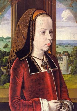 Porträt von Margarete von Österreich (Porträt einer jungen Prinz