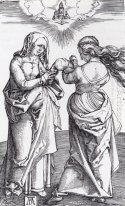 Perawan Dengan Kristus Bayi Dan St Anne 1501