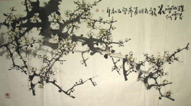 Pintura china - Plum