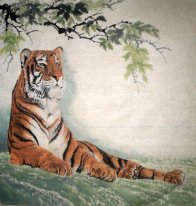 Tiger - la pintura china