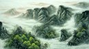 Montagne et de l'eau - peinture chinoise