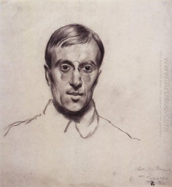 Porträt von Vsevolod Voinov 1921