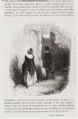 Rue Pierre Lescot le strade di Parigi Sotto Luigi Lurin