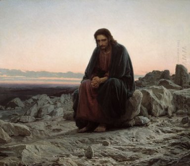 Kristus i vildmarken 1872