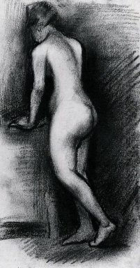 Femme debout nudité 1886