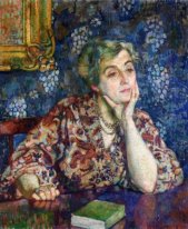 Maria Van Rijsselberghe In Jersey 1907
