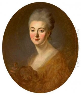 Portrait d\'Elisabeth Sophie Constance De Lowendhal 1785