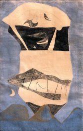 Máscara Paisagem enorme