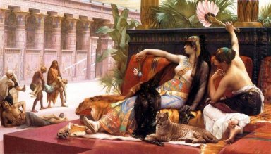 Cléopâtre essayant des poisons sur des condamnés à mort