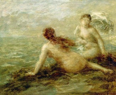 Baigneurs par la mer 1898