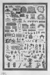 Etruscos Monuments de vários tipos Relacionados ao Sagrado Usa P