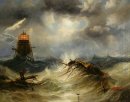 De Irwin Lighthouse, Storm Raging