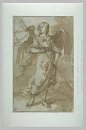 Angel Holding A Banner 1660