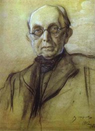 Retrato de K Pobedonostsev 1902