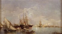 The Port Of Valencia 1882