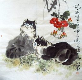 Cat - Pittura cinese  Cat - Pittura cinese